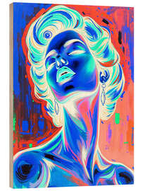 Holzbild Lady Victory