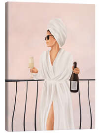 Leinwandbild Morgenwein II