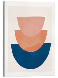 Leinwandbild Set Line Flow I