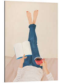 Magnettafel Morgenlektüre