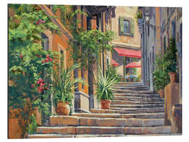 Alumiinitaulu Cafe and steps - Paul Simmons