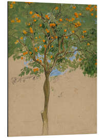 Alubild Orangenbaum - Hans Thoma