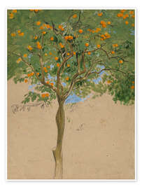 Wandbild Orangenbaum - Hans Thoma