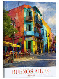 Leinwandbild Buenos Aires, Argentinien, Reisekunst