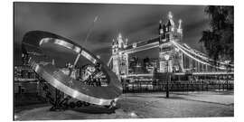 Alubild London - Tower Bridge im Lichterglanz - Melanie Viola