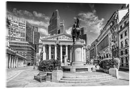 Acrylglasbild London - Tradition im Schatten der Hochhäuser - Melanie Viola