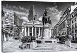 Leinwandbild London - Tradition im Schatten der Hochhäuser - Melanie Viola