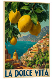 Acrylglasbild La Dolce Vita - Italienische Riviera - Thomas Klee