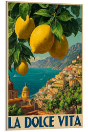 Alubild La Dolce Vita - Italienische Riviera