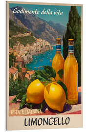 Magnettafel Limoncello Retro-Kunst