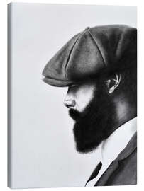 Leinwandbild Schatten der Entschlossenheit - Denny Stoekenbroek