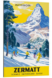 Magnettafel Matterhorn Vintage Ski