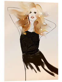 Acrylglasbild Fashion Addicted I