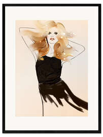 Gerahmter Kunstdruck Fashion Addicted I