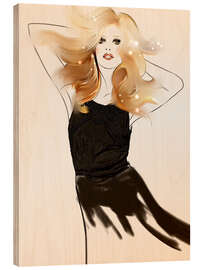 Holzbild Fashion Addicted I