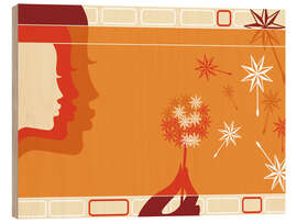 Holzbild Dandelion Dreams - Mandy Reinmuth