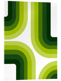 Acrylglasbild Retro Bow II