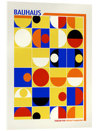 Acrylglasbild Bauhaus Colour Pop - Mandy Reinmuth