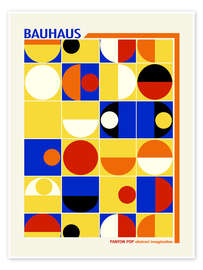 Wandbild Bauhaus Colour Pop - Mandy Reinmuth