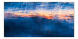 Poster Feuer-Wasser II - Moqui, Daniela Beyer