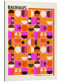 Alubild Bauhaus Pink Panton Pop