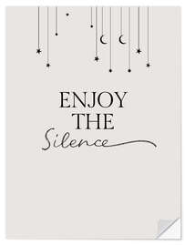 Wandsticker Enjoy the Silence