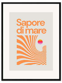 Gerahmter Kunstdruck Sapore di Mare
