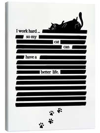 Leinwandbild Cat Life
