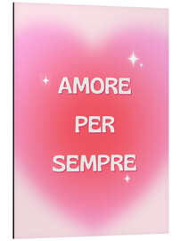 Alubild Amore per sempre - Typobox