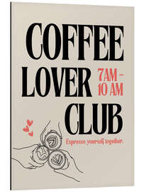 Magnettafel Coffee Lover Club