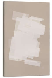 Leinwandbild White Block - Lisa Ketty