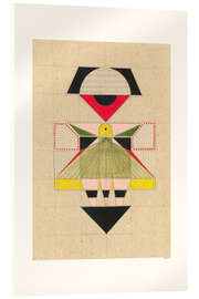 Acrylglasbild Geisha Geometry