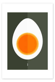 Wandbild Halbes Ei - Lisa Ketty