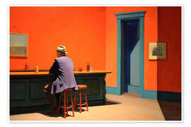 Wandbild Orange Saloon - Felipe Hora