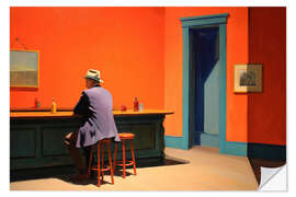 Wandsticker Orange Saloon