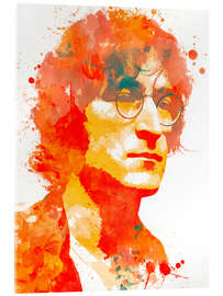 Acrylglasbild John Lennon Aquarell II
