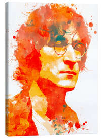 Leinwandbild John Lennon Aquarell II