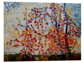 Hartschaumbild Herbst