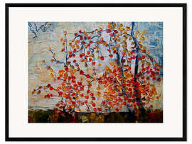 Gerahmter Kunstdruck Herbst