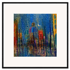 Gerahmter Kunstdruck Venedig