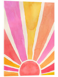 Acrylglasbild Sonne ist Sonnenschein