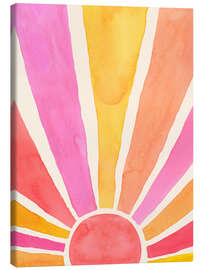 Leinwandbild Sonne ist Sonnenschein - Ninola Design