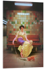 Acrylglasbild U-Bahn-Idylle