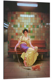 Alubild U-Bahn-Idylle