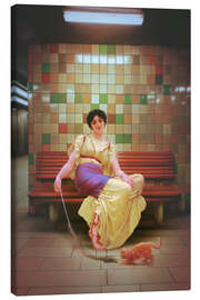 Leinwandbild U-Bahn-Idylle