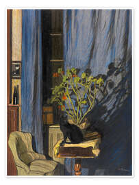 Poster Die schwarze Katze - Walter Conz