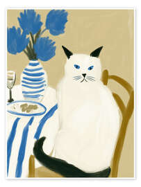 Poster Katze allein zu haus - Frank Daske