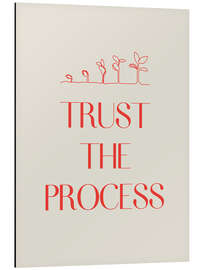 Magnettafel Trust The Process