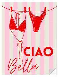 Wandsticker Ciao Bella