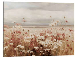 Magnettafel Vintage Wildblumenfeld